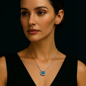 Ocean Radiance Pendant Necklace