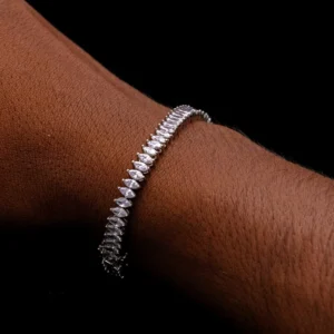 Celestial Marquise-Cut Tennis Bracelet