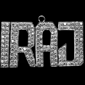 Men's Square Cluster Stud Earrings – Silver CZ (Copy)