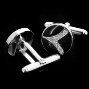 Midnight Onyx Diamond Cufflinks (Copy)